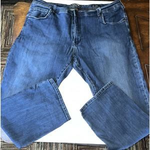 Jack Of Spades Men’s Straight‎ Leg Stretch Med Wash Jeans 46x30